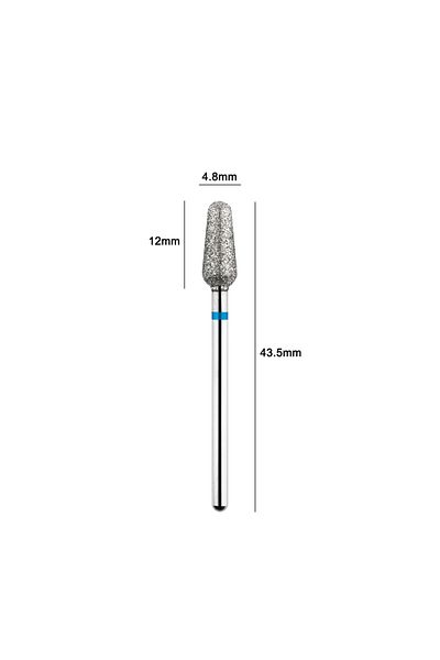 Choice 2pcs-B TP 2pcs Tornado Nail Drill Bit Diamond Nail Milling Bit for Manicure Pedicure Cuticle Callus