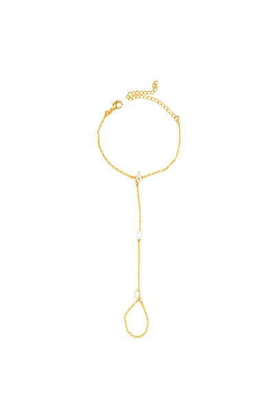 Choice Gold Color ZAKOL 2025 New Bohemia Rhombus Crystal Zircon Bracelet Hand Jewelry for Women Simple Thin
