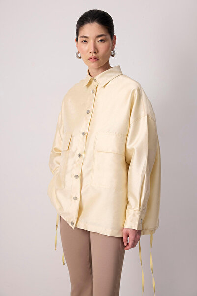 Touché Privé Oversize Jacket with Drawing