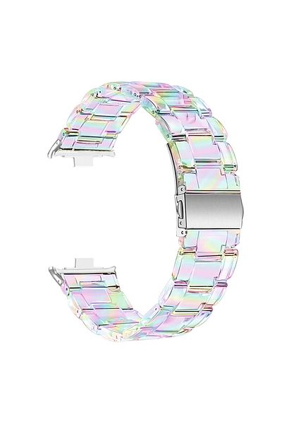 Choice For Redmi Watch 5 4 Colorful Colorful Transparent Resin Strap For Redmi Watch 5 4 Smart Watch Bracel