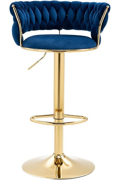 Türkiye Bar Stool, Modern Kitchen Backrest Bar Chair, with Comfortable Cushions and Adjustable Height, for H
