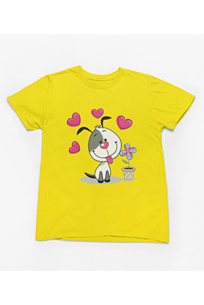 MAGORS STIL-X CUTE DOG PRINTED CREW NECK 100% ΒΑΜΒΑΚΙ ΚΟΡΙΤΣΙΑ ΜΠΟΥΜΠΟΥΛΑ ΛΕΥ...