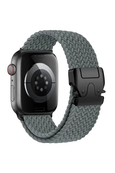 Choice S10 46-42 44 45 49m 4 space gray Braided Band For Apple Watch Straps 40 mm 44mm 46mm 42mm 49mm 45mm