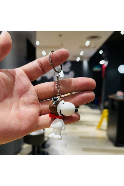 Choice 4 3D Funny PVC Soft Keychain ✨ Adorable Puppy Bag Charm - Perfect Gift for Kids & Dog Lovers