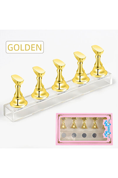 Choice 5 قطع ذهبية في صندوق واحد، حامل أظافر، حامل أظافر صناعية، حامل تدريب، ...