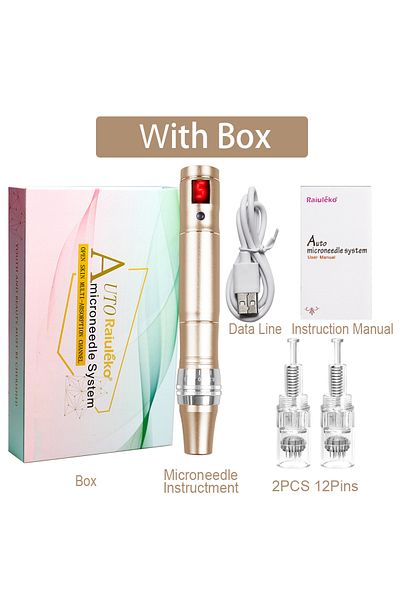 Choice Gold with box Professional High Frequency Beauty Instrument Skin Tightening Home Beauty Tools Wirele