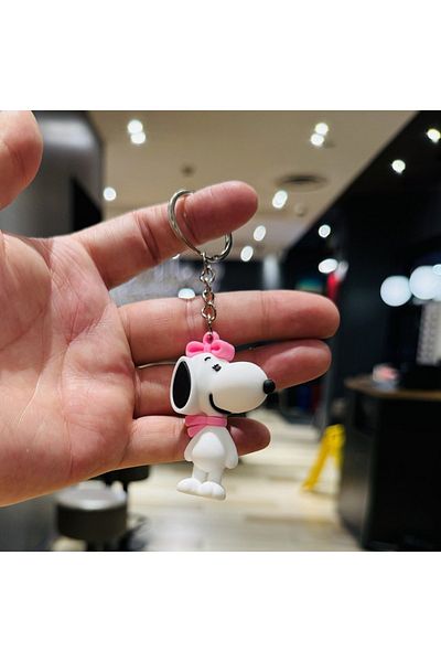 Choice 1 3D Funny PVC Soft Keychain ✨ Adorable Puppy Bag Charm - Perfect Gift for Kids & Dog Lovers
