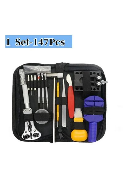 Choice 1 Set-147Pcs Tools For Repairing Watches Watch Maintenance Adjusting Watch Straps Replacing Batterie