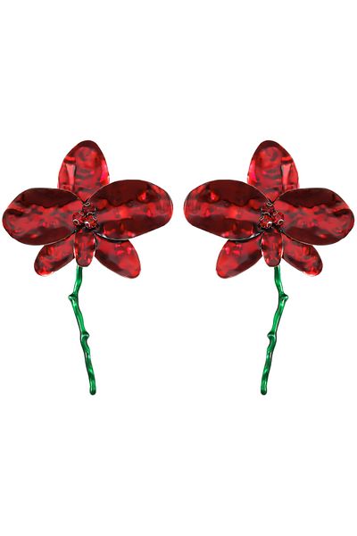 Choice Style 2 2024 New ZAA Bohemian Flower Earrings,Vintage Flower Tassel Earrings for Women,Camping Outin