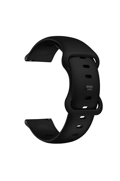 Choice 20mm Black 20mm 22mm Silicone Band For Samsung Galaxy Watch Active 2 Strap Galaxy Watch 6/3/4/5 Pro