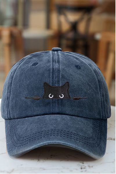 CAP BROS Curious Cat Vintage Hat