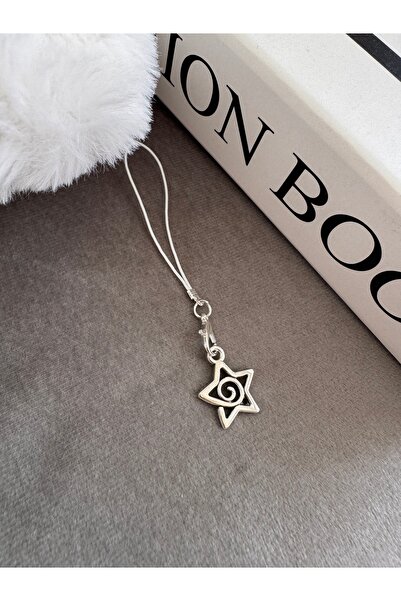 WhimsyWhite زينة هاتف حلزونية على شكل نجمة من فورتكس، حبل هاتف، زينة هاتف من Pinterest