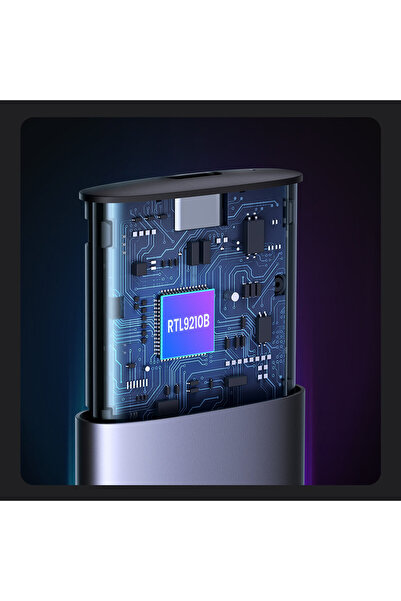 Ugreen Carcasă SSD M.2 USB 3.2 Gen 2 SuperSpeed USB 10Gbps gri