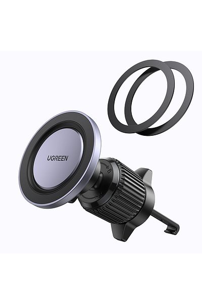 Ugreen Suport magnetic pentru telefon auto, pentru orificiul de ventilație - negru