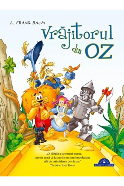 Editura Corint Junior Vrajitorul din Oz, L Frank Baum