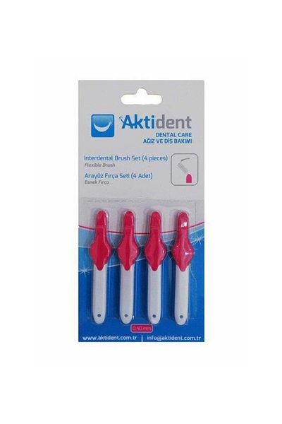 TePe Aktident Interface Brush Pink 1.8 mm 4 Pieces