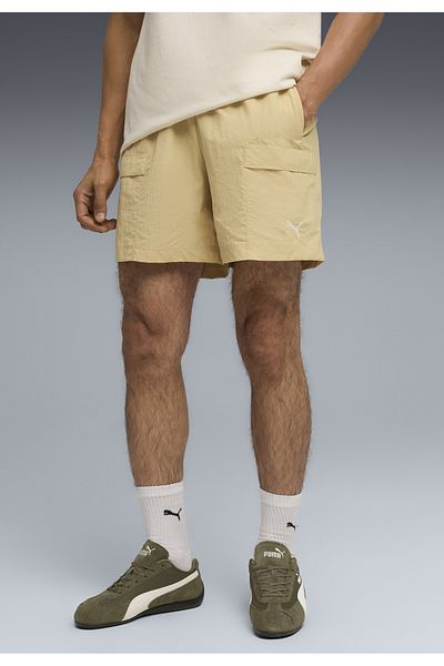 Puma Pánské kraťasy s kapsáčovým vzorem Essentials, velikost 6"