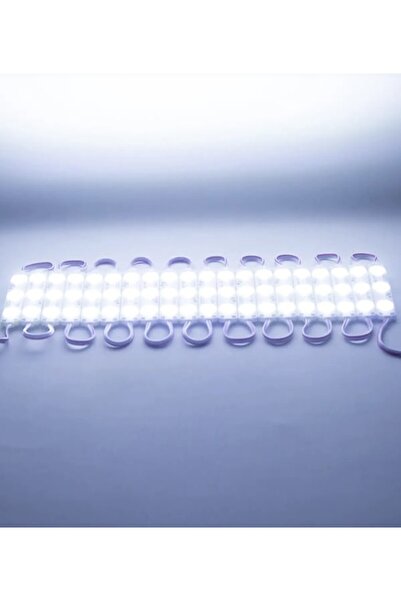 Point 3 Ledli Parmak LED Modül 1.5W 2835 Smd Mercekli 12V-10 Adet Beyaz