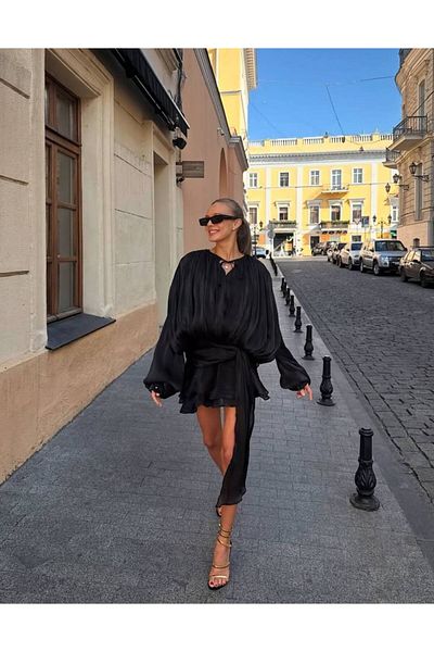 Friday Mood Γυναικείο Μίνι Φόρεμα Barcelona Flounced