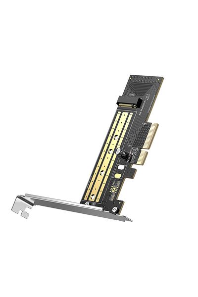 Ugreen Adaptor de unitate pentru placă de expansiune pentru computer M.2 NVMe SATA PCIe 3.0 x4 32Gbps