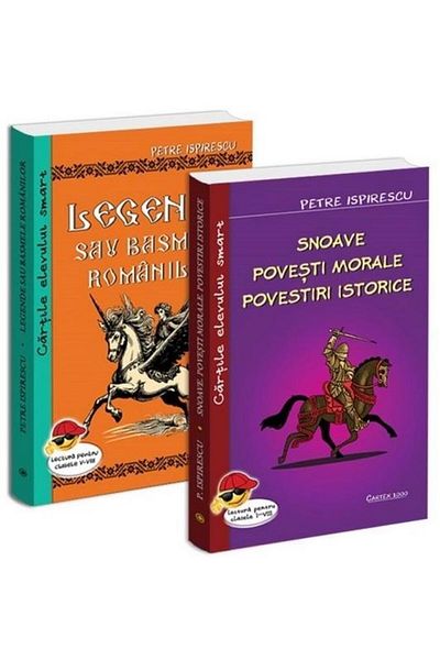 Editura Cartex Pachet Petre Ispirescu (2 carti): 1. Legende sau b