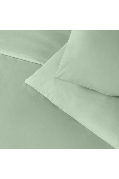 Altınbaşak Freesia Çift Kişilik Ranforce Nevresim Seti Yeşil (3 Parça) Çift Kişilik Nevresim Seti