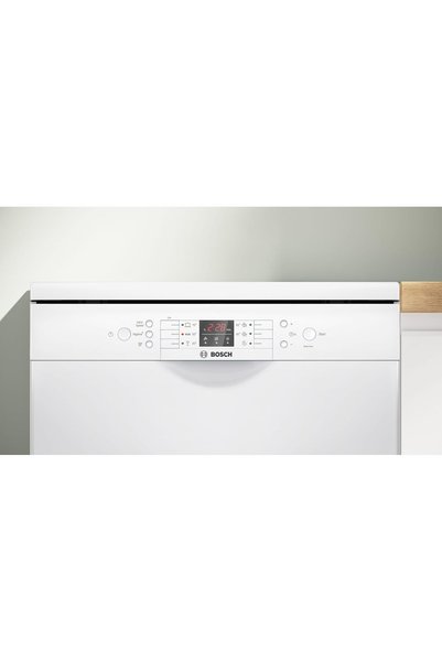 Bosch Series 2 Free-Standing Dishwasher, VarioSpeed, HygienePlus 60 cm, White