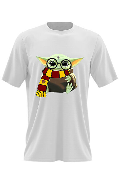 OEM Tricou barbati Baby Yoda Harry Potter Cute, Mandalorian