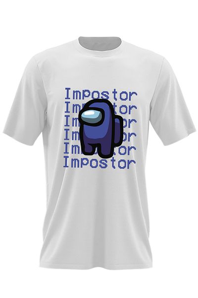 OEM Tricou barbati Blue Impostor Among Us