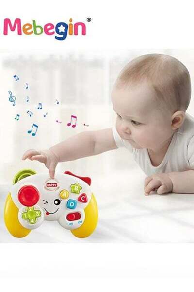 MEBEGIN Baby Sensory Toy Set, Fun Interactive Play Toys with joystick and Adj...