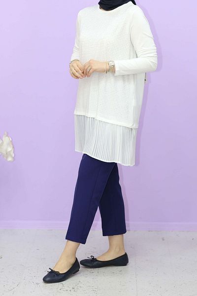 AVSARWEAR Skirt End Pleated Stone Underwear