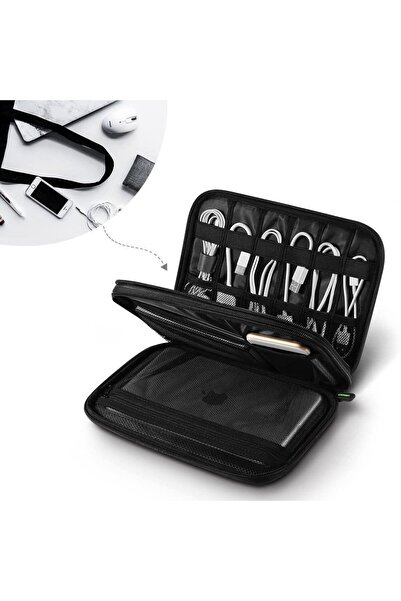 Ugreen Carcasă pentru hard disk HDD SSD cabluri telefon accesorii gri