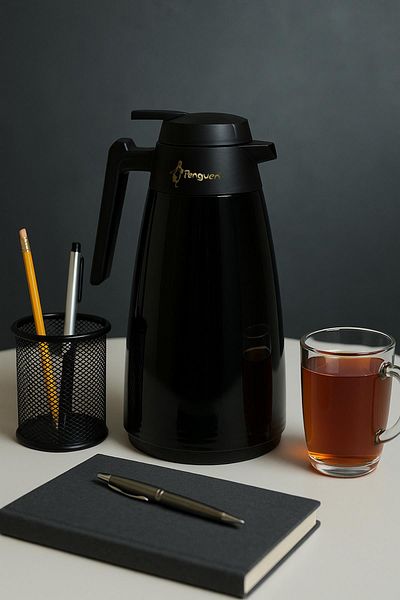 Penguen Png-7002 1.5 Liter Glass Thermos |   12 Hours Hot 24 Hours Cold |   Bpa-Free |   Healthy Use