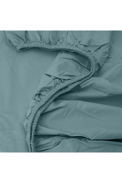 Altınbaşak Freesia Single Ranforce Fitted Sheet 120X200+35 cm Mint