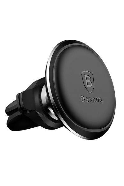 Baseus Suport magnetic pentru telefon auto, pentru orificiul de ventilație - negru