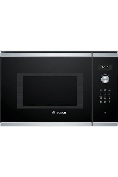 Bosch Stainless Steel Built-In Microwave 59x38 cm, 25 Liters, BEL554MS0M
