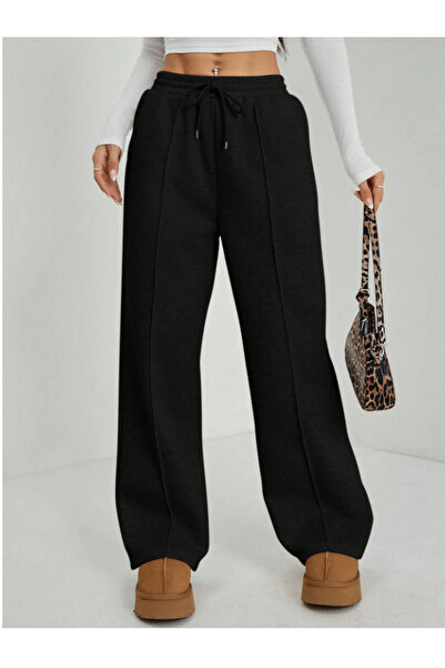 yx yustex sport بنطلون نسائي أسود مقاس كبير فضفاض وفضفاض من ALTI بنطلون رياضي...