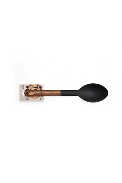 Parfait PBT Food Spoon with Wood Handle