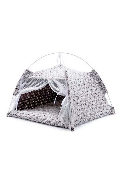 fun zone Sharpdo Plush Cloth Pet Nest Navy 40 x 40 x 41cm