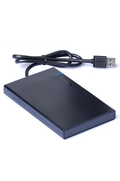 Ugreen Carcasă hard disk neagră SATA 5TB USB 3.0 de 2,5''