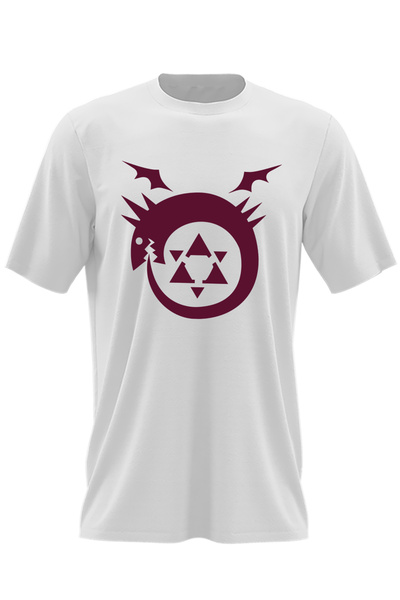 OEM Tricou barbati Fullmetal Alchemist Ouroboros Life Death Dragon