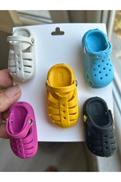 Crocs JİBBİTZ CHARM AKSESUAR ÇANTA VE TERLİK 5,Lİ TERLİK SÜSLER RENKLİ