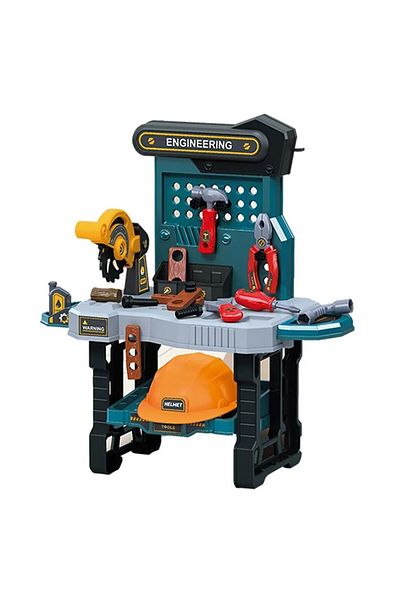 OEM Bowa Workshop 37-piece toolbox and engineer's helmet