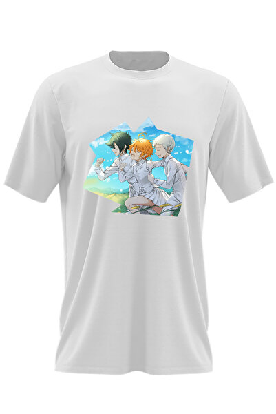 OEM Ανδρικό T-shirt The Promised Neverland Freedom Escape Anime