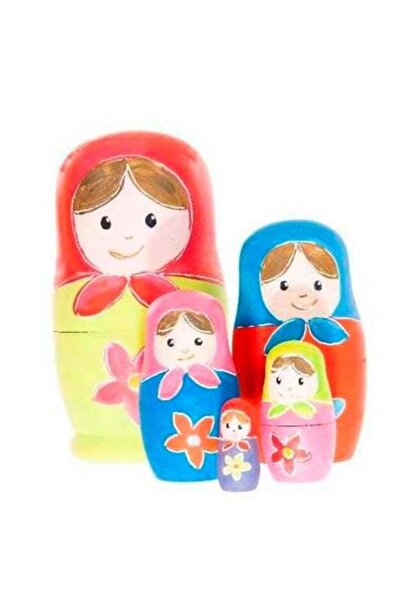 Egmont Toys Joc de pictat păpuși Matrioșka