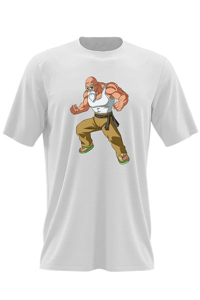 OEM Tricou barbati Dragon Ball Z Master Roshi Culturism Antrenor Bunic
