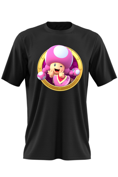 OEM Tricou barbati Super Mario Bros Star Rush Toad 3D