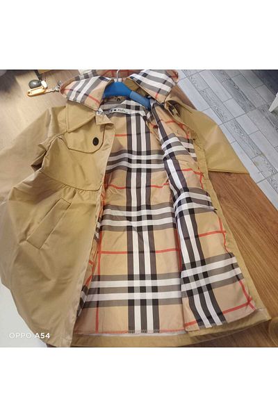 Çamur Kids New Season Waterproof Design Trench Coat