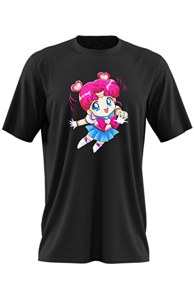 OEM Tricou barbati Sailor Moon Chibiusa Ziua Copilului