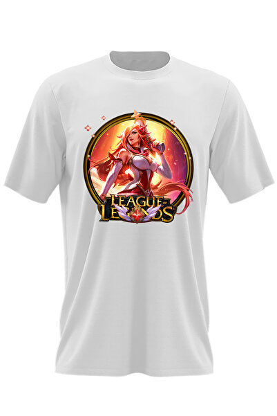 OEM Tricou barbati League of Legends Ahri Cosplay LoL Game Star